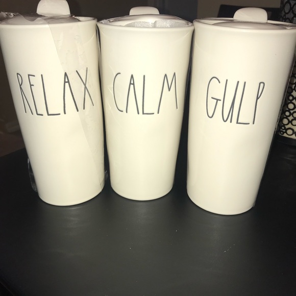 Rae Dunn Other - Rae Dunn Set of 3 Coffee Tea Mug Tumbler NWT Rae Dunn Other - Rae Dunn Set of 3 Coffee Tea Mug Tumbler NWT